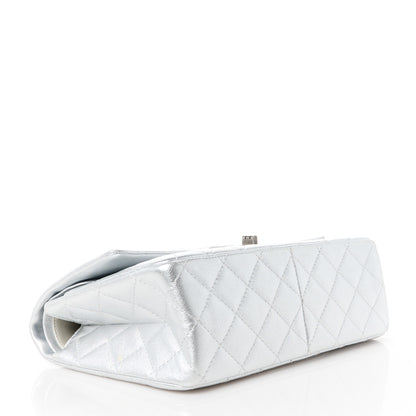 Chanel Metallic Lambskin Quilted 2.55 Reissue 226 Flap Silver 4 of 10