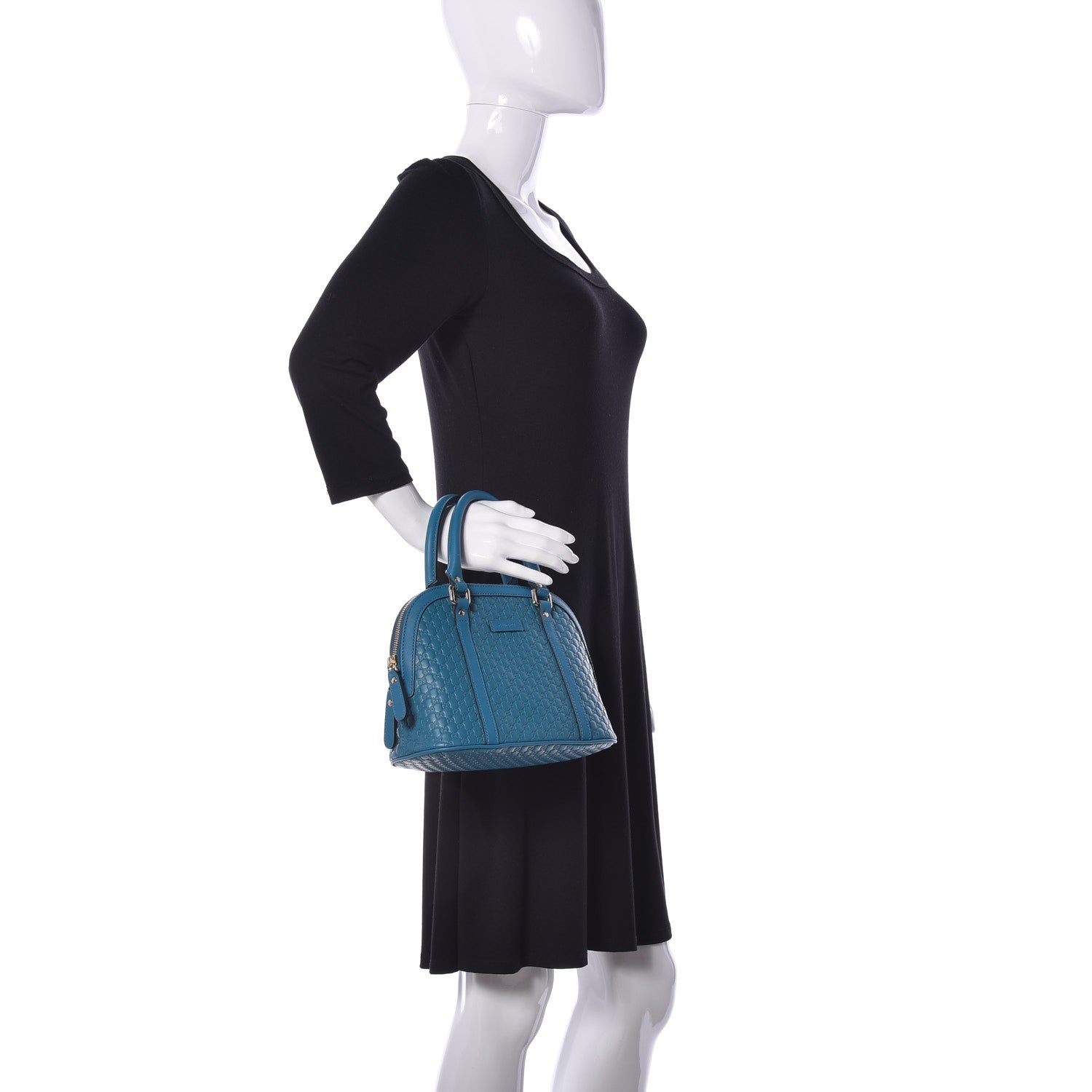 Gucci Microguccissima Mini Dome Bag Deep Cobalt 3 of 11