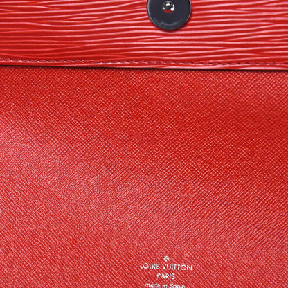 Louis Vuitton Epi Clery Coquelicot 13 of 14