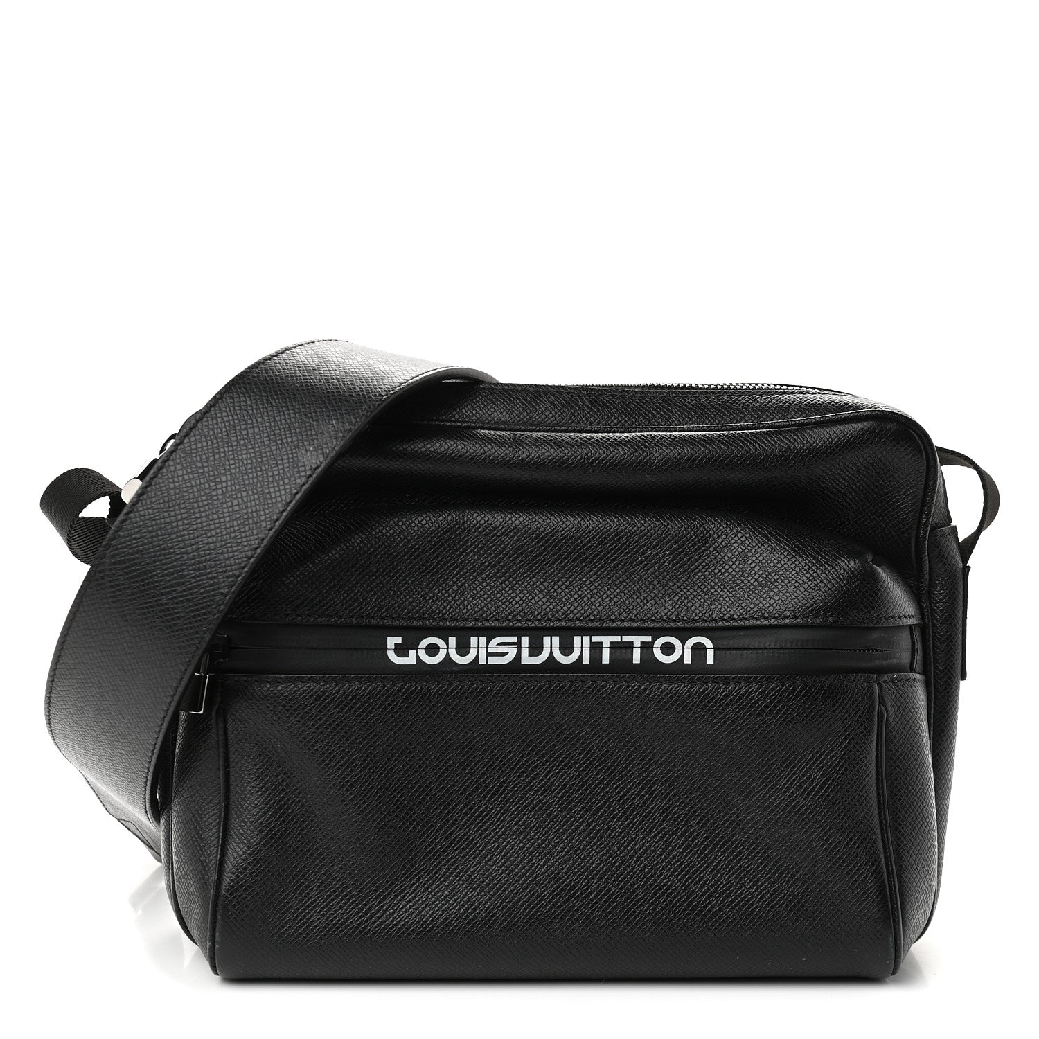 Louis Vuitton Taiga Outdoor Messenger PM Black 1 of 12