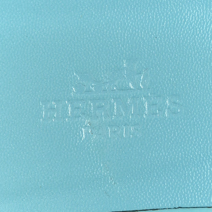 Hermes Patent Oran Sandals 40 Bleu Paon 8 of 8