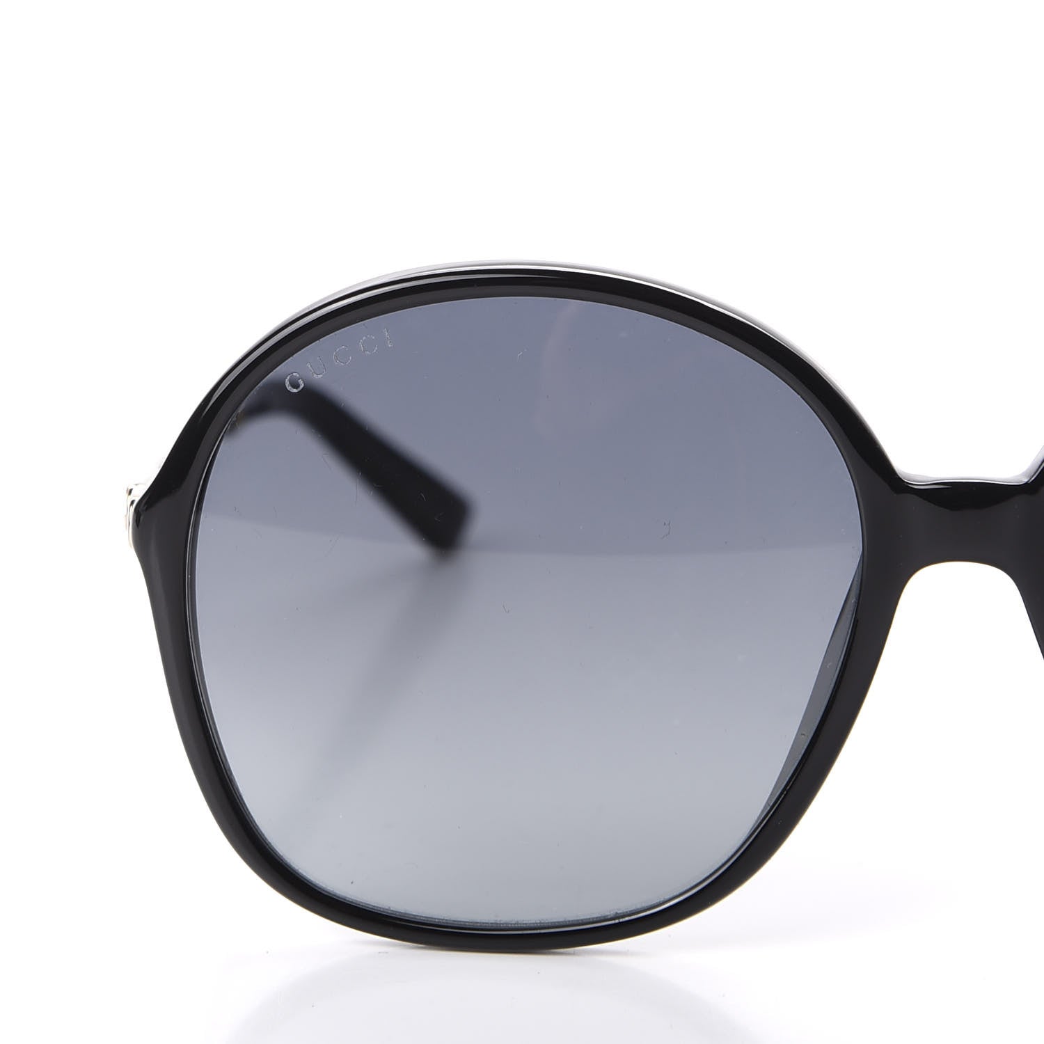 Gucci Round Frame Sunglasses GG3855/F/S Black 7 of 7