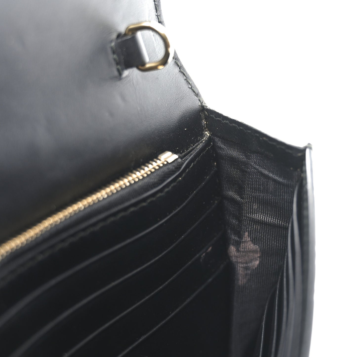 Guccissima Icon Chain Wallet Black