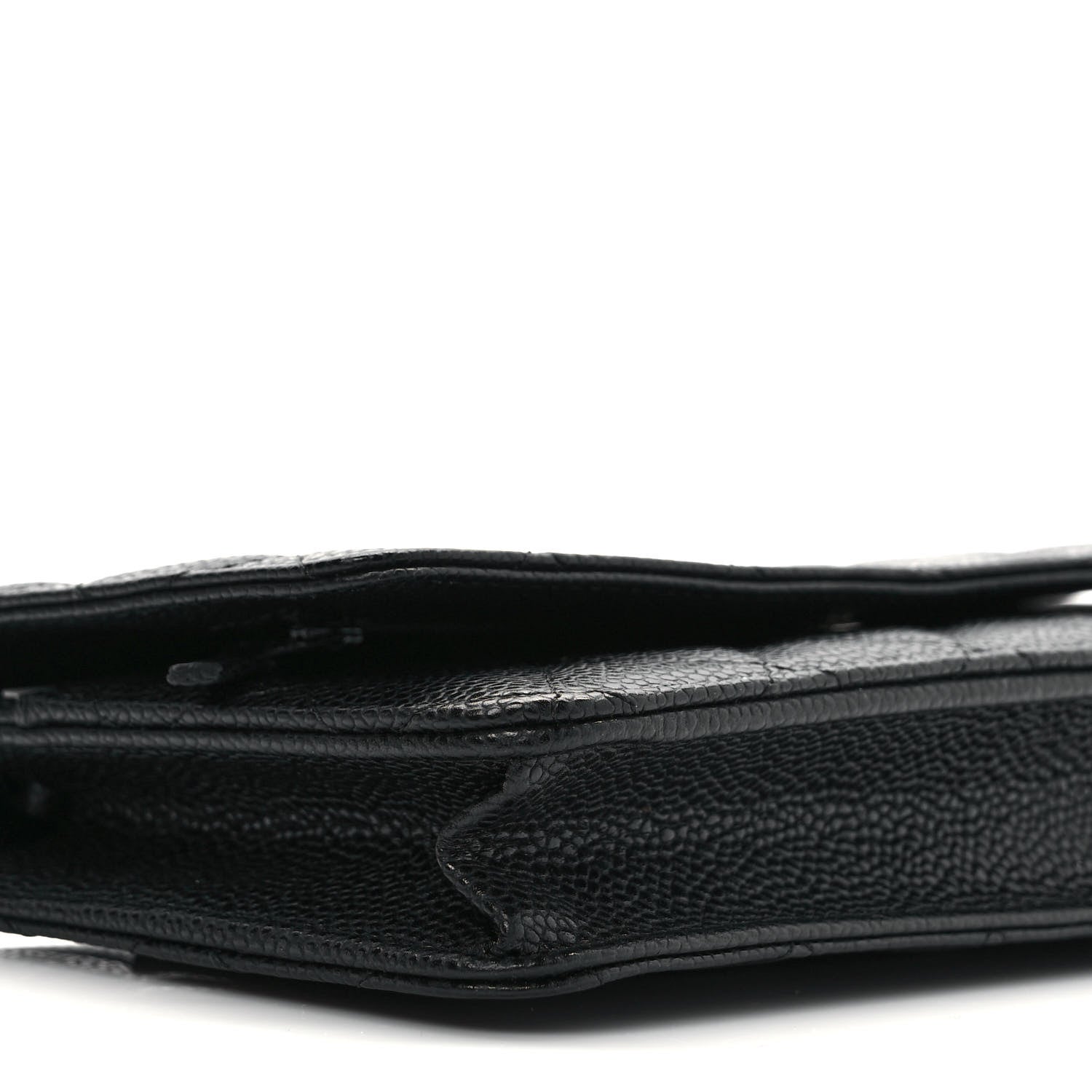 Chanel Caviar Quilted Wallet On Chain WOC Black 8 of 9