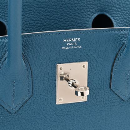 Hermes Togo Birkin 30 Cobalt 7 of 15