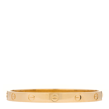 Cartier 18K Yellow Gold LOVE Bracelet 17 2 of 10