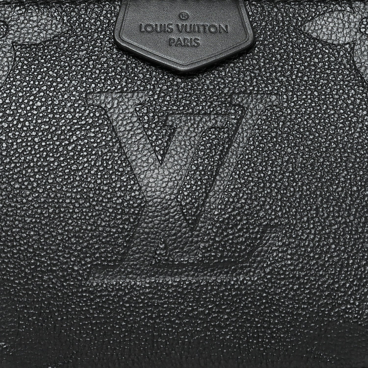 Louis Vuitton Empreinte Monogram Giant Multi Pochette Accessories Mini Pochette Black 7 of 9