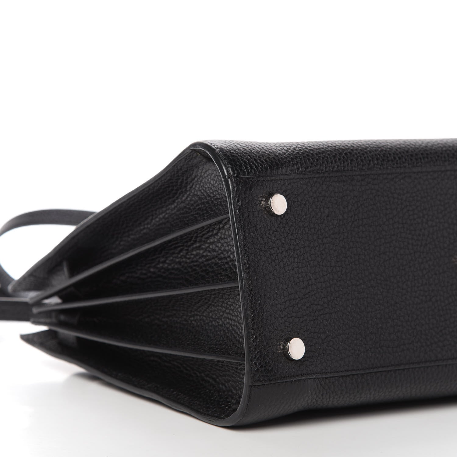 Saint Laurent Grained Calfskin Small Sac De Jour Black 8 of 12