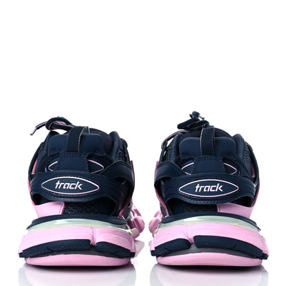 Balenciaga Mesh Nylon Womens Track Sneakers 38 Grey Pink 5 of 8