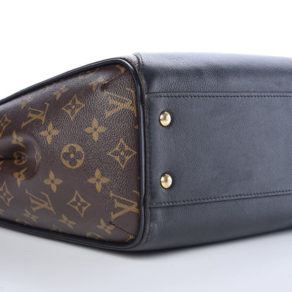 Louis Vuitton Calfskin Monogram Kimono Tote Black 18 of 19