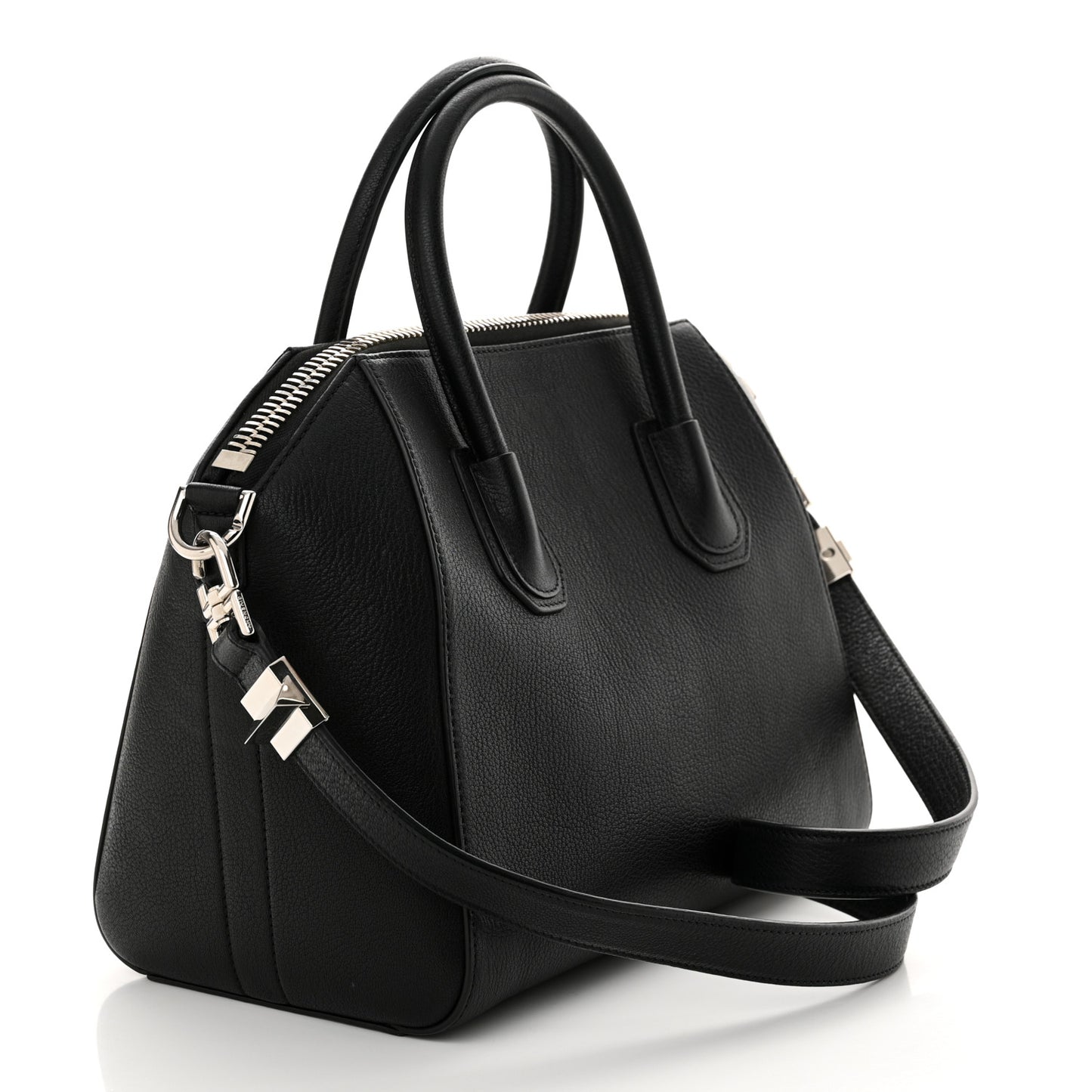 Sugar Goatskin Small Antigona Black