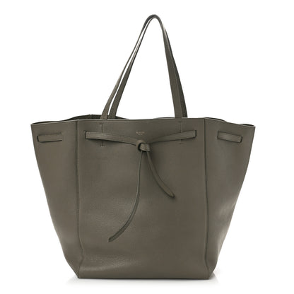 Celine Soft Grained Calfskin Medium Belt Cabas Phantom Taupe 1 of 11
