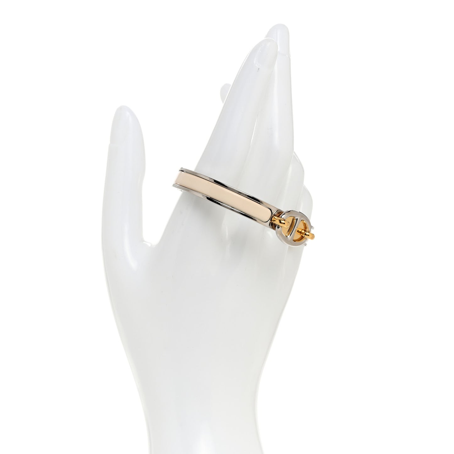 Enamel Mini Clic Chaine d'Ancre Bracelet PM Creme