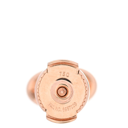 Hermes 18K Rose Gold TPM Farandole Stud Earrings 5 of 6