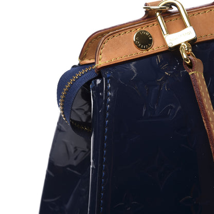 Louis Vuitton Vernis Brea MM Grand Bleu 12 of 12