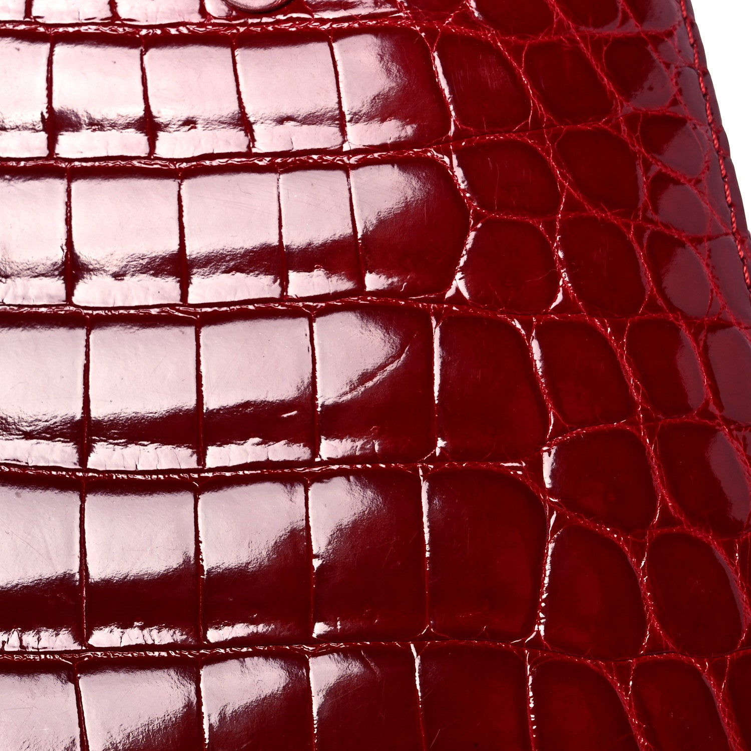 Louis Vuitton Crocodile Brilliant Montaigne MM Rouge 11 of 12