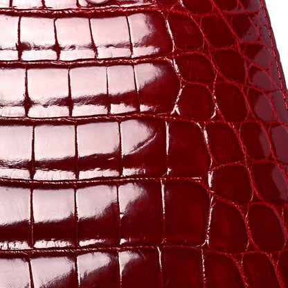 Louis Vuitton Crocodile Brilliant Montaigne MM Rouge 11 of 12