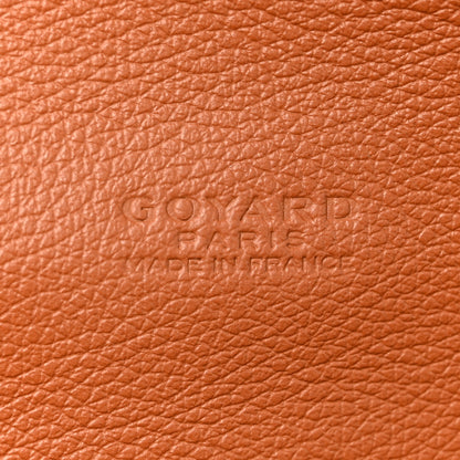 Goyard Goyardine Calfskin Chypre Wallet Pouch Black Gold 6 of 11