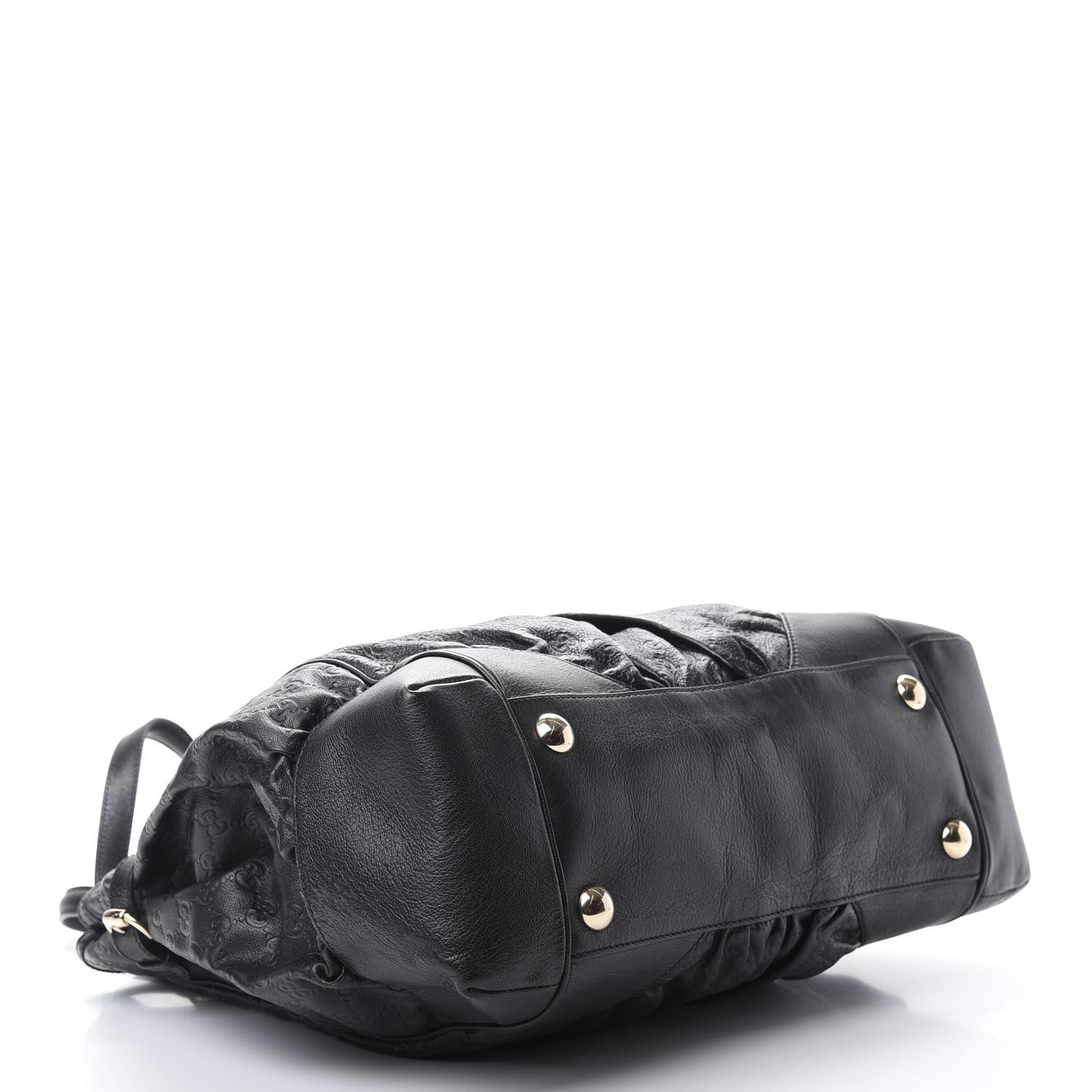 Gucci Guccissima Full Moon Tote Black 4 of 16
