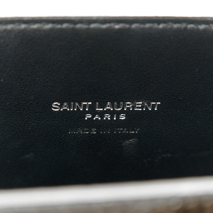 Saint Laurent Calfskin Crocodile Embossed Nano Sac De Jour Black 6 of 11