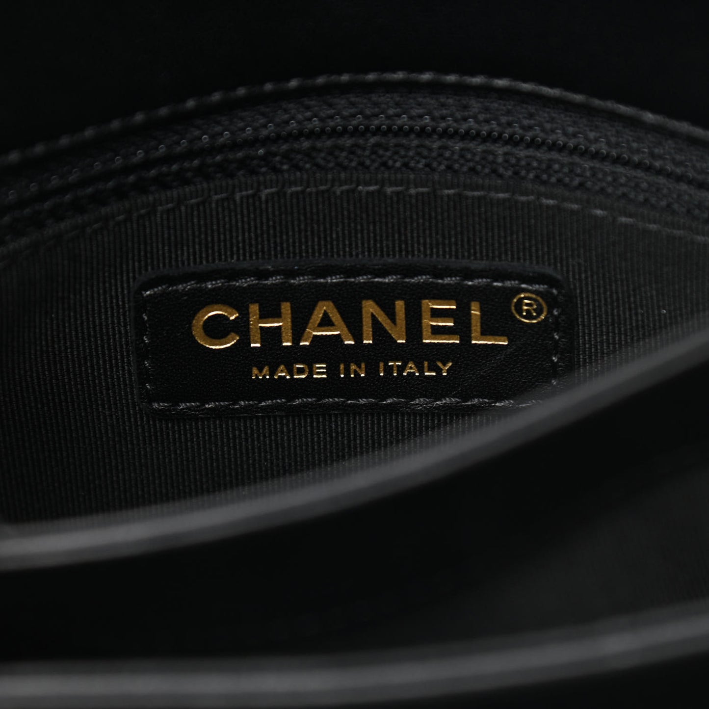 Lambskin Quilted Mini Citizen Chic Flap Black