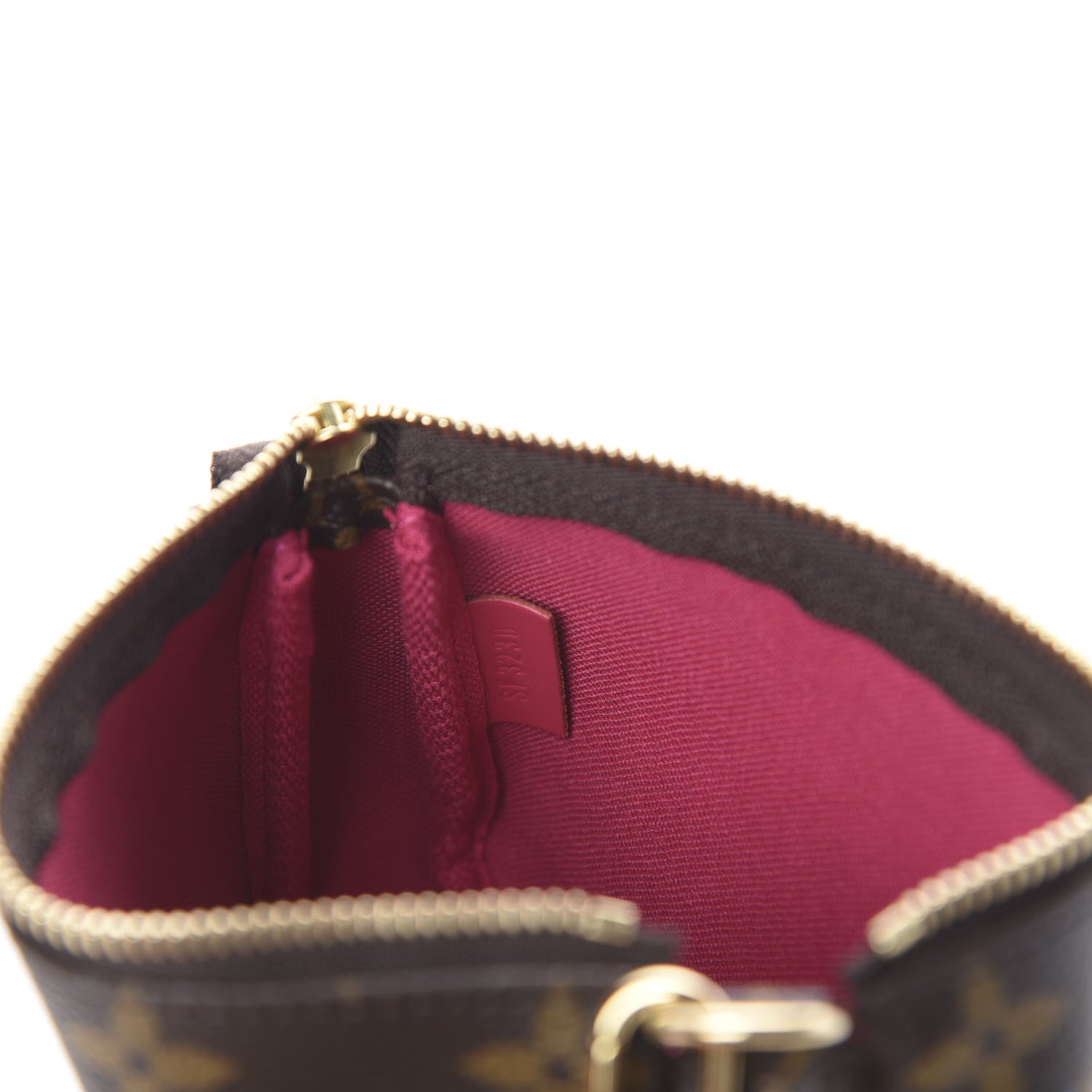Louis Vuitton Monogram 2020 Christmas Animation Roller Coaster Mini Pochette Accessories Pivoine 5 of 6