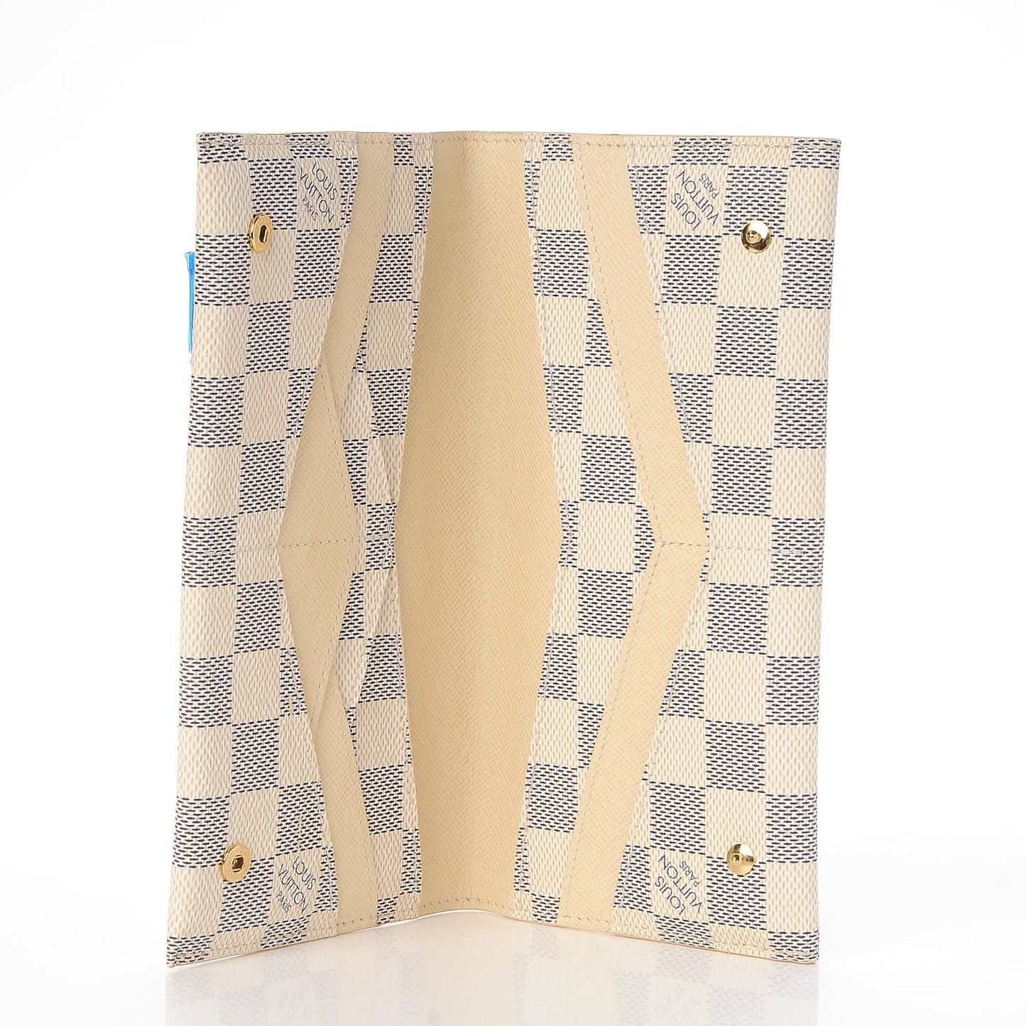 Damier Azur Long Origami Wallet