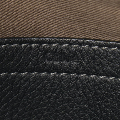 Chloe Calfskin Medium Marcie Round Crossbody Bag Black 6 of 12