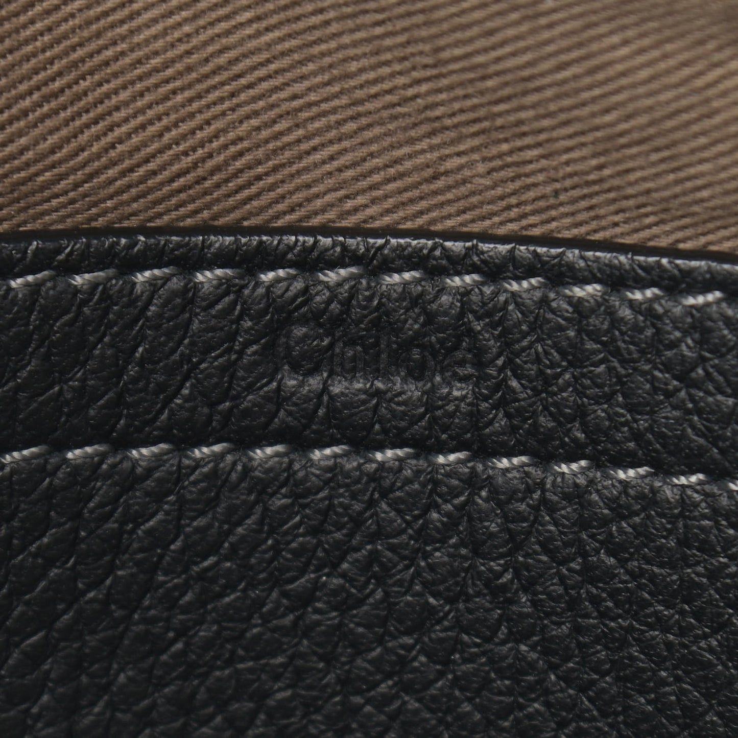 Calfskin Medium Marcie Round Crossbody Bag Black