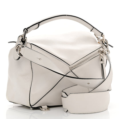 Loewe Calfskin Small Puzzle Bag Kaolin 3 of 16