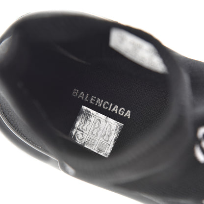 Balenciaga Neoprene Knit Soccer Mens Speed Sneakers 42 Black 6 of 9