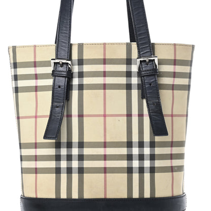Burberry House Check Bucket Bag Black 8 of 18