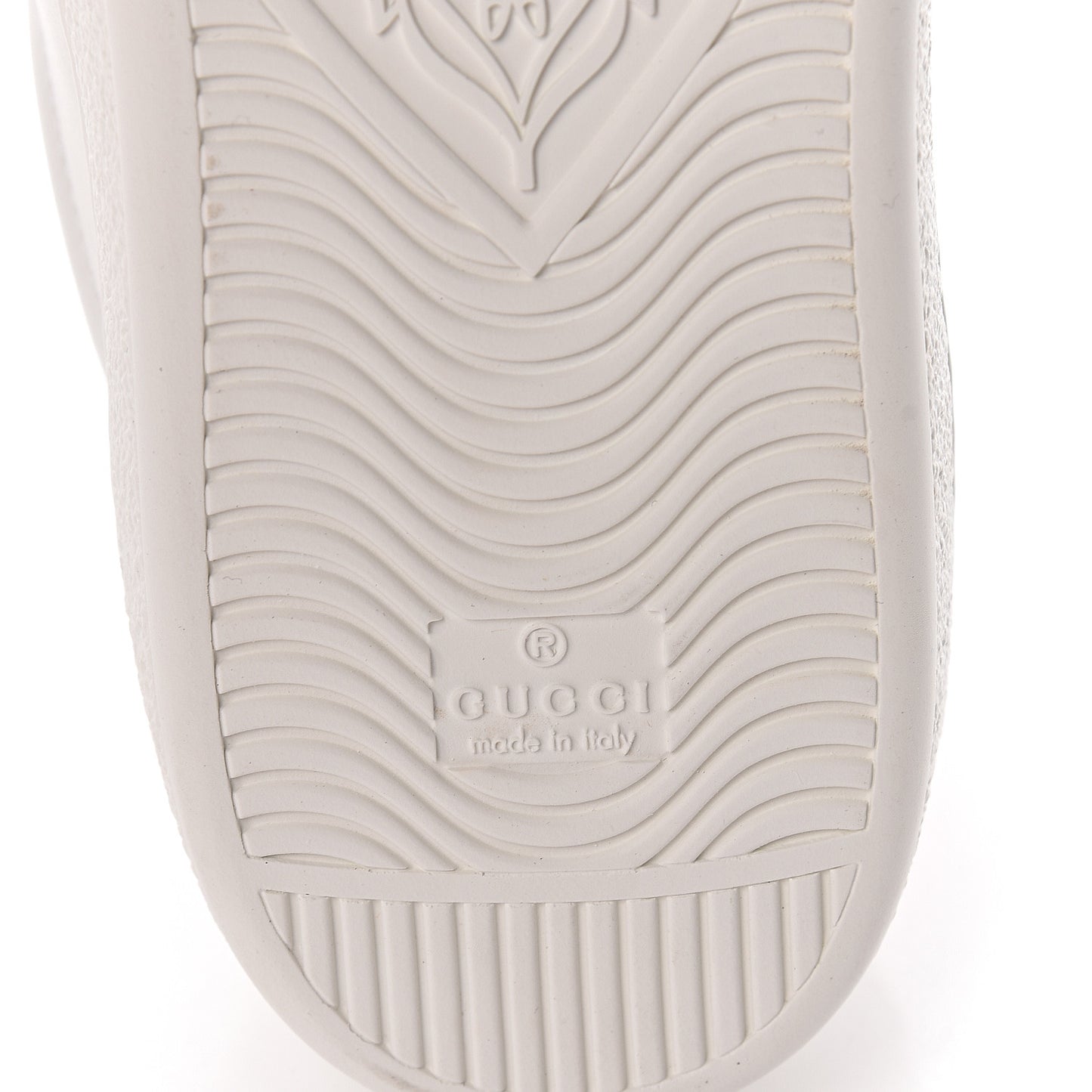 Calfskin Ayers Web Tiger Embroidered Mens Ace Sneakers 12 White