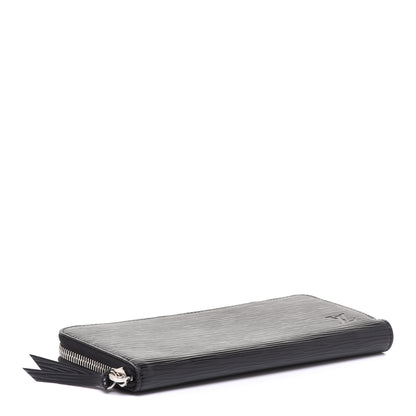 Louis Vuitton Epi Clemence Wallet Black 4 of 8