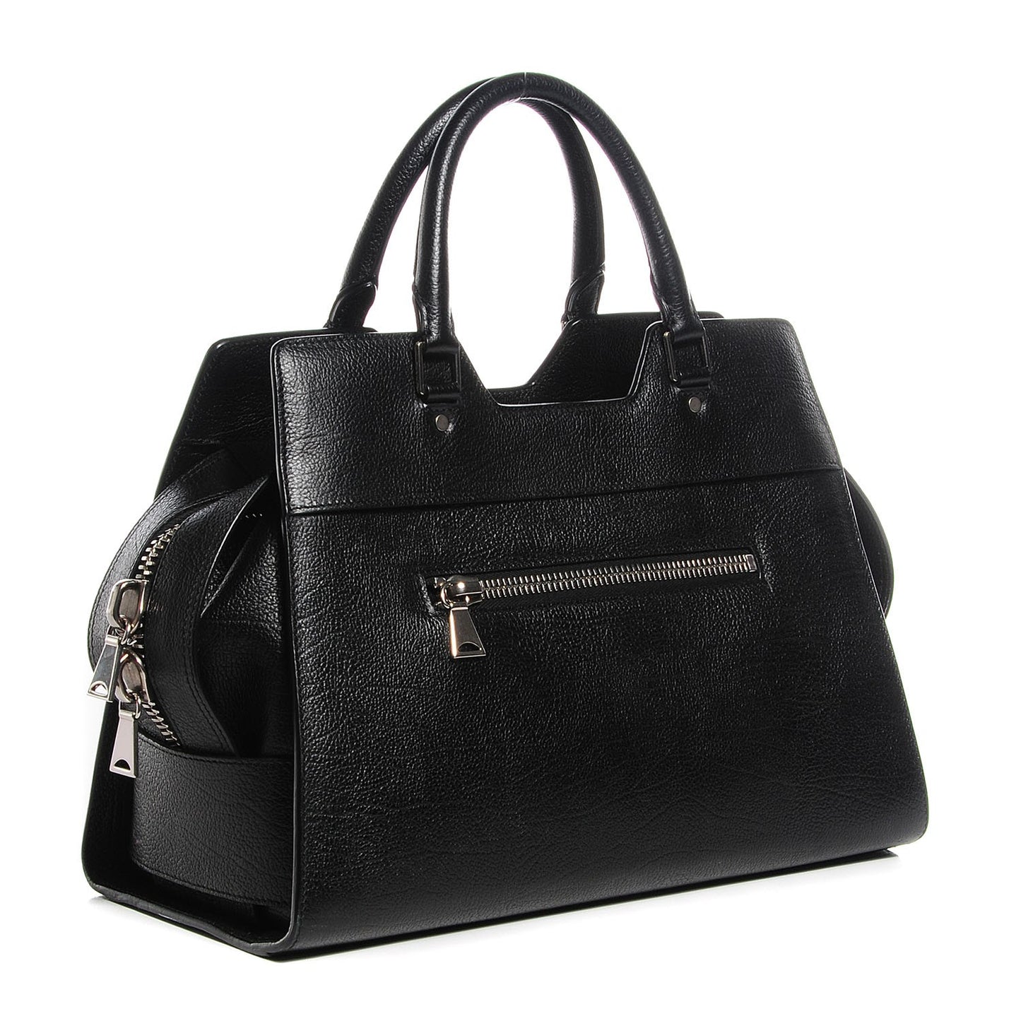Vacchetta Calfskin Small PS13 Satchel Black