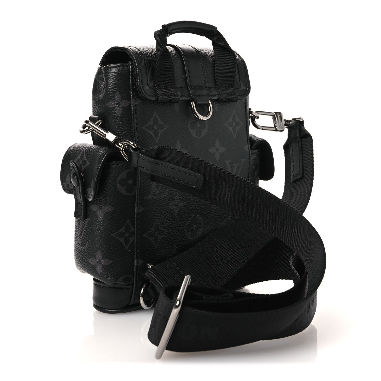 Louis Vuitton Monogram Eclipse Nano Christopher Backpack Black 1894366 – FASHIONPHILE