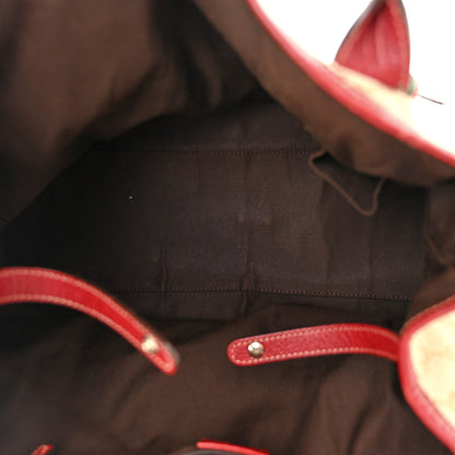 Gucci Monogram Medium Princy Tote Red 5 of 12