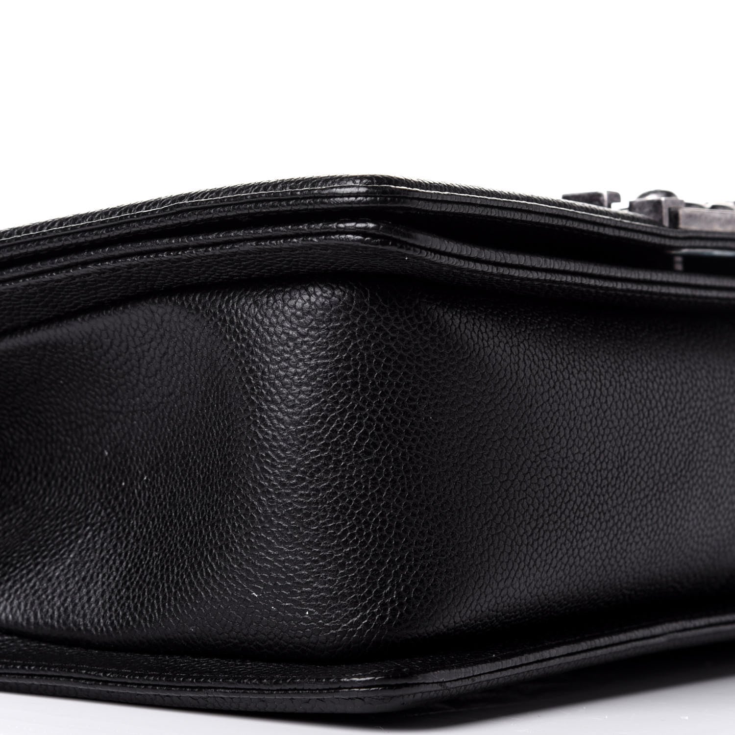 Chanel Caviar Quilted Medium Boy Flap Black 9 of 10