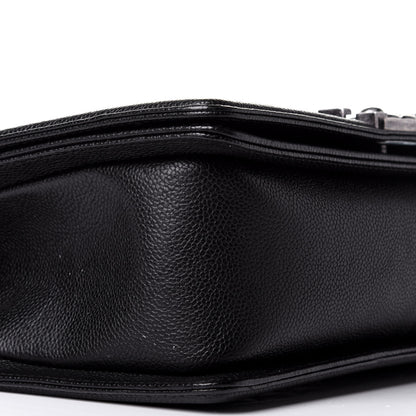 Chanel Caviar Quilted Medium Boy Flap Black 9 of 10