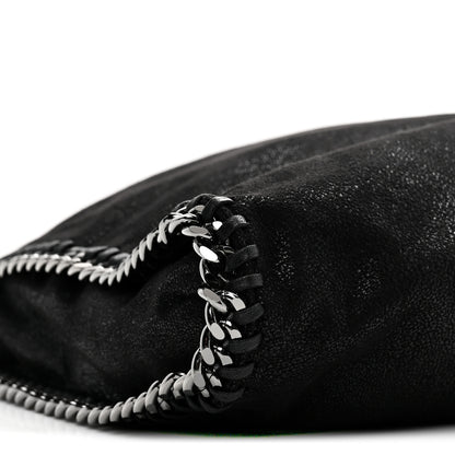 Stella McCartney Shaggy Deer Falabella Fold Over Tote Black 8 of 9