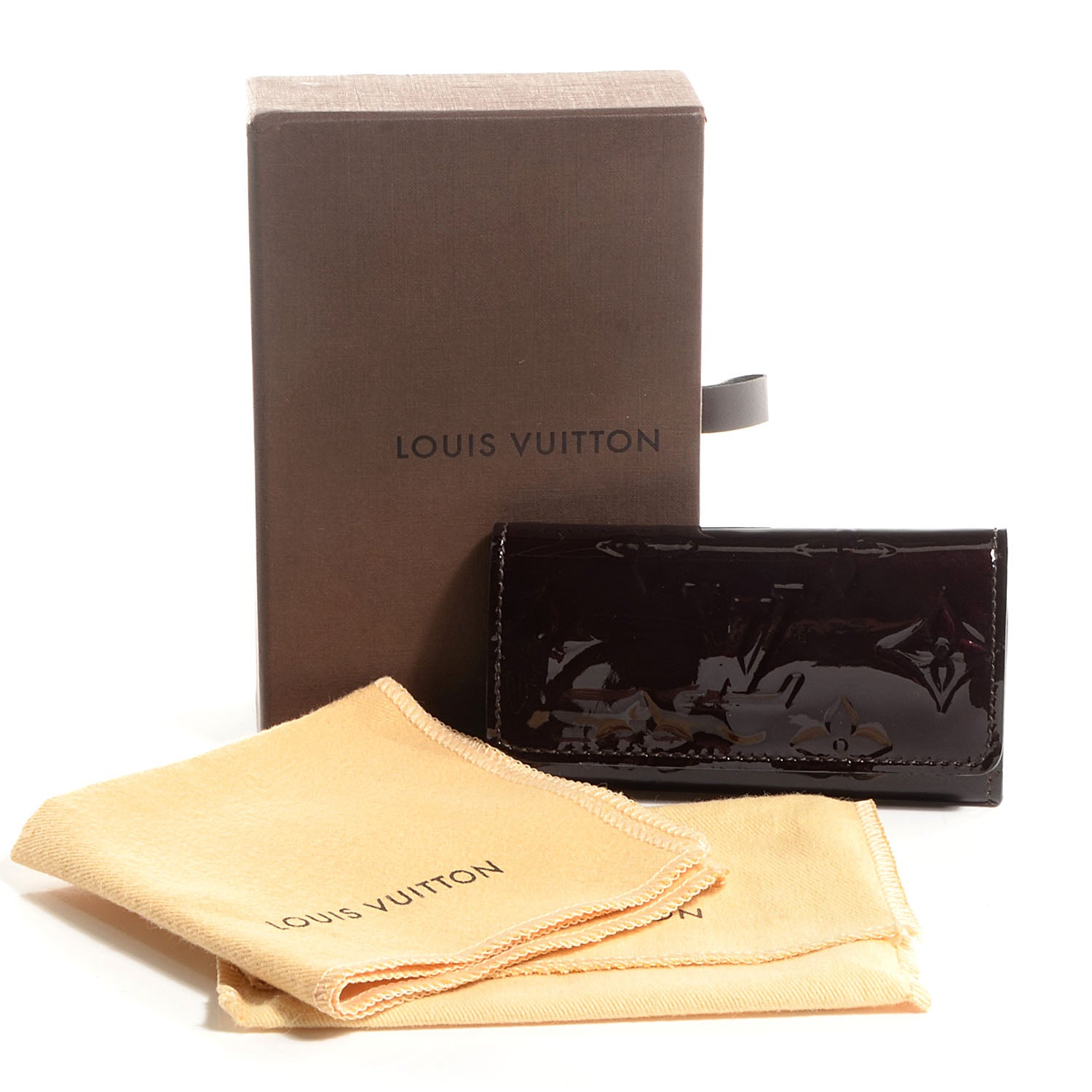 Louis Vuitton Vernis Multicles 4 Key Holder Amarante 8 of 8