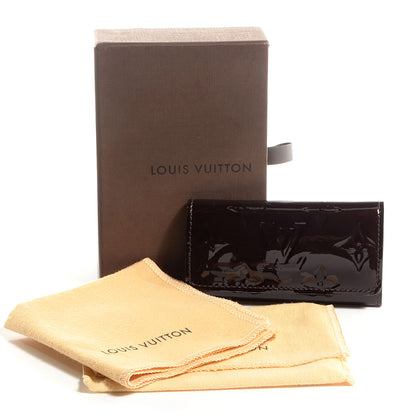 Louis Vuitton Vernis Multicles 4 Key Holder Amarante 8 of 8