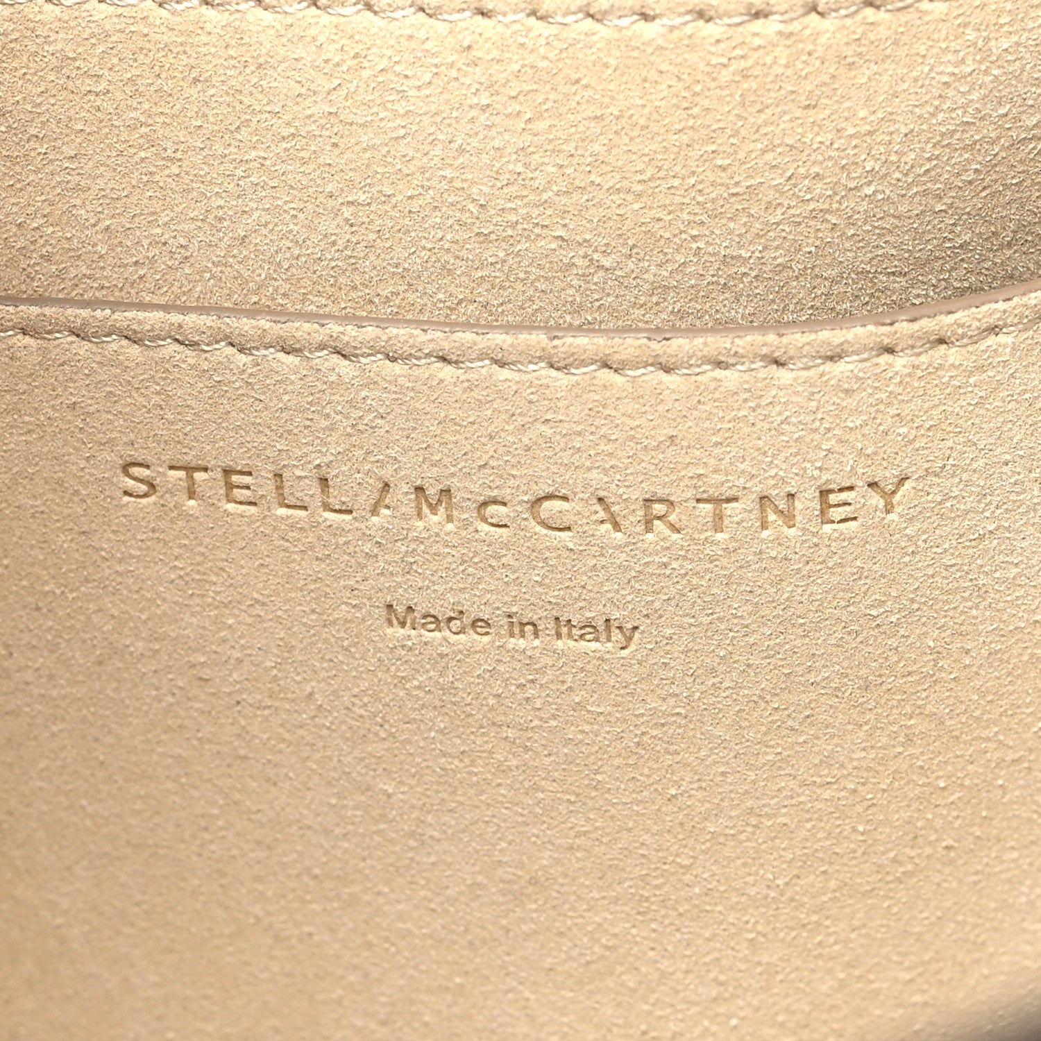 Stella McCartney Eco Mesh Logo Mini Crossbody Ivory White 6 of 10