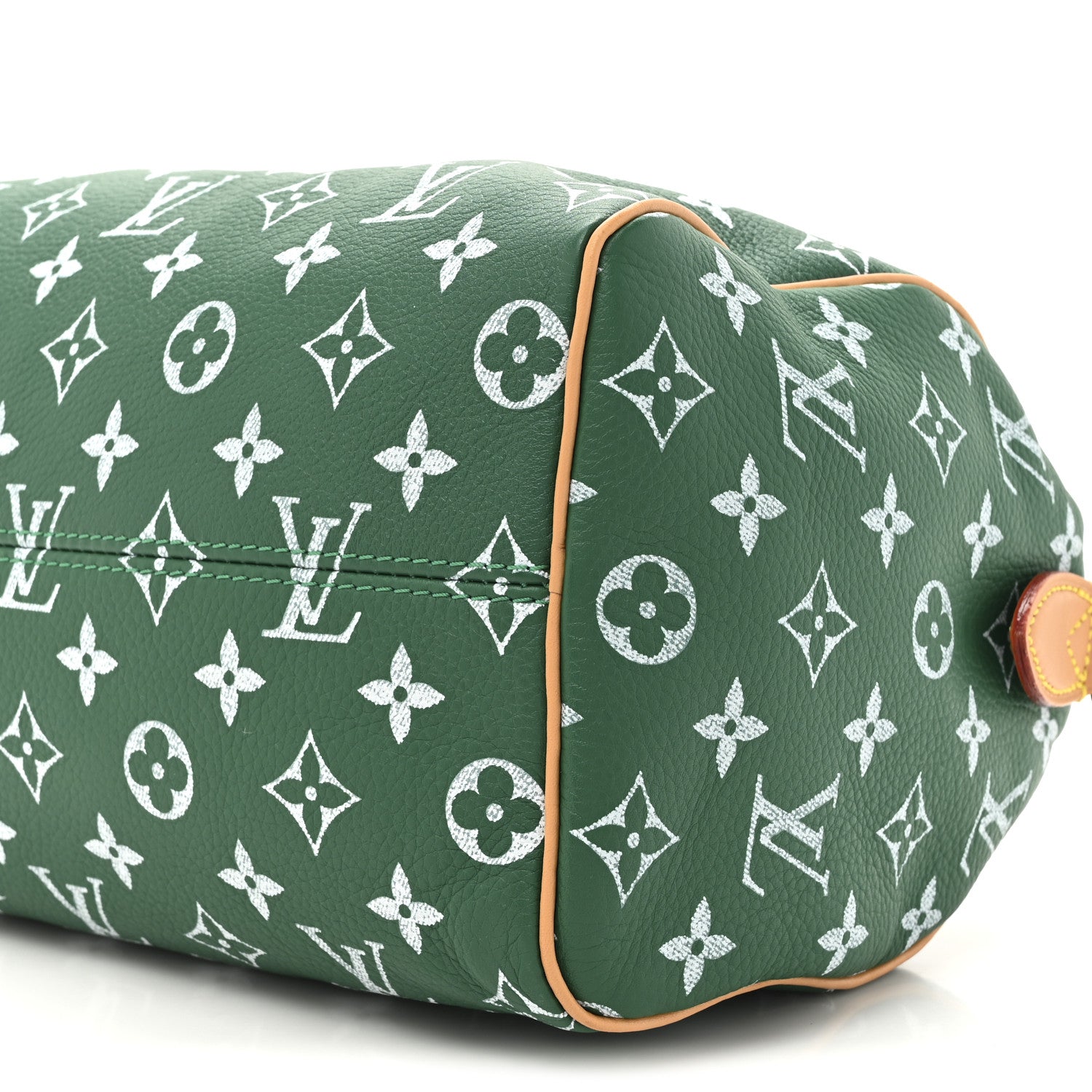 Louis Vuitton Calfskin Monogram Speedy P9 Bandouliere 25 Green 10 of 13