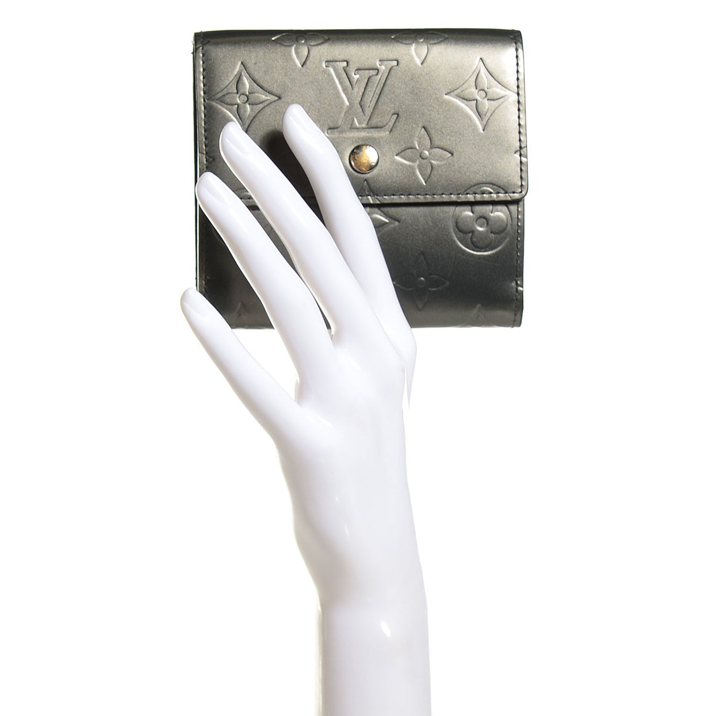 Mat Monogram Elise Wallet Black