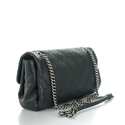 Chanel Caviar Quilted Medium Simply CC Flap Black 3 of 8