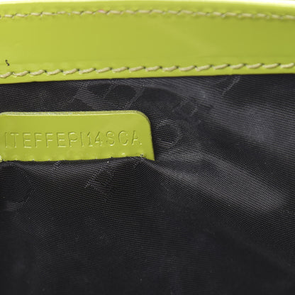 Burberry Patent Small Leigh Crossbody Bag Lemon Green 8 of 19