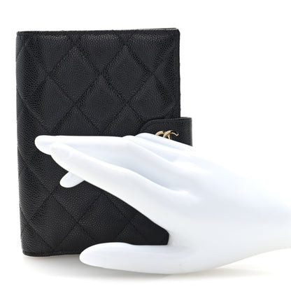 Chanel Caviar Quilted Passport Holder Black 2 of 8
