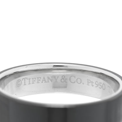 Tiffany Platinum Titanium 4mm Band Ring 48 4.5 4 of 5