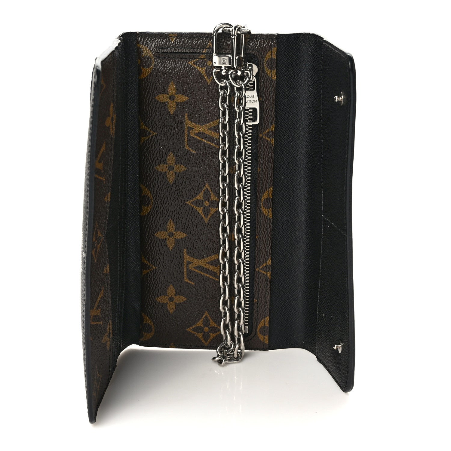 Louis Vuitton Monogram Macassar Long Wallet 5 of 8